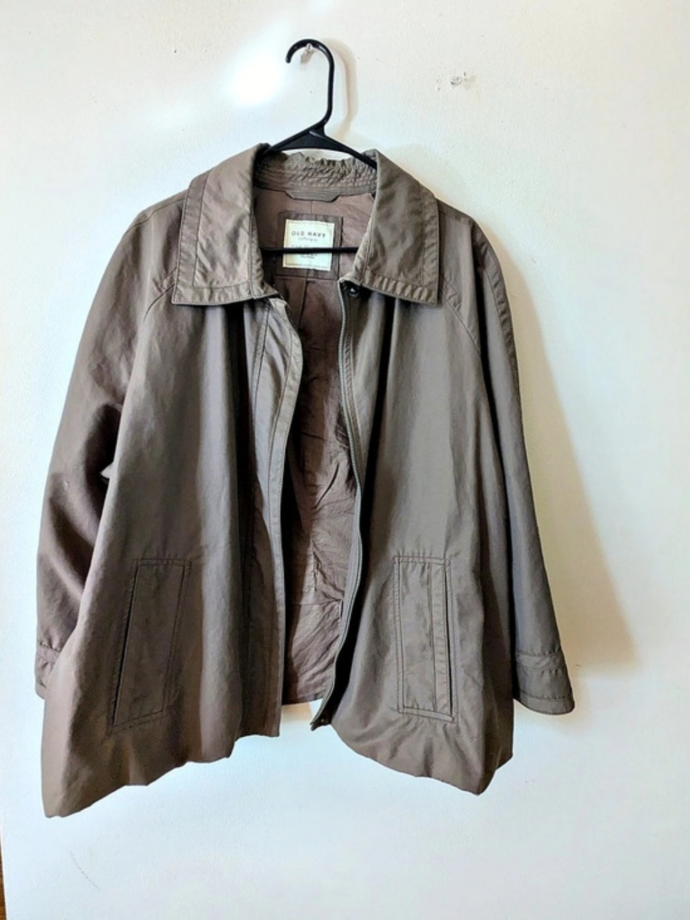 Old Navy Women's Utility Jacket Brown Size XXL